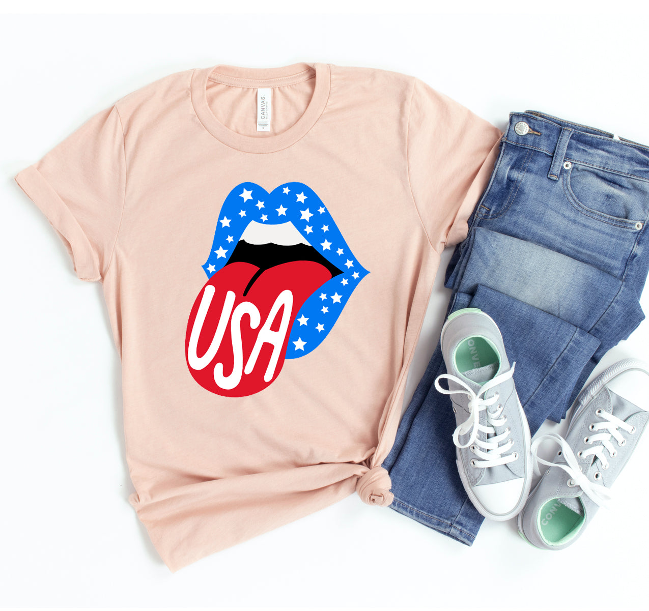 USA Lips T-shirt